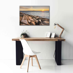 'Acadia Sunrise' by Alan Majchrowicz,Giclee Canvas Wall Art,40x26