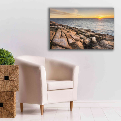 Image of 'Acadia Sunrise' by Alan Majchrowicz,Giclee Canvas Wall Art,40x26