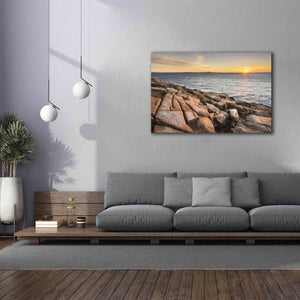 'Acadia Sunrise' by Alan Majchrowicz,Giclee Canvas Wall Art,60x40
