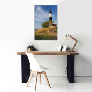 'Big Sable Point Lighthouse II' by Alan Majchrowicz,Giclee Canvas Wall Art,26x40