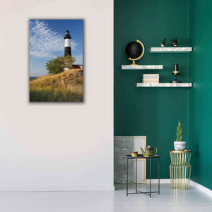'Big Sable Point Lighthouse II' by Alan Majchrowicz,Giclee Canvas Wall Art,26x40