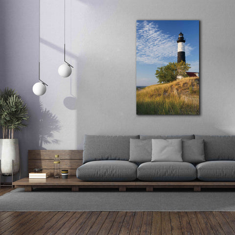 Image of 'Big Sable Point Lighthouse II' by Alan Majchrowicz,Giclee Canvas Wall Art,40x60