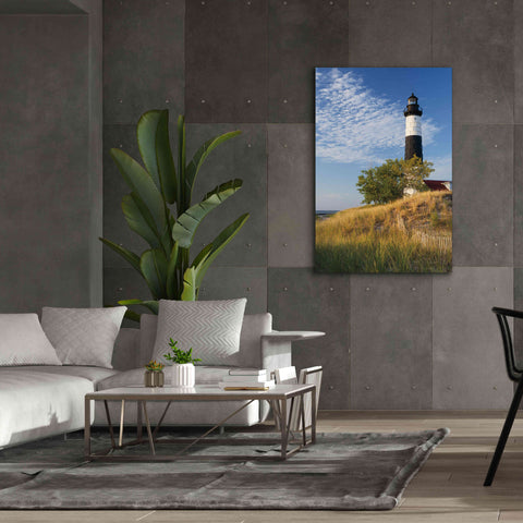 Image of 'Big Sable Point Lighthouse II' by Alan Majchrowicz,Giclee Canvas Wall Art,40x60