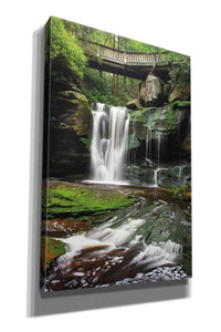 'Elakala Falls West I' by Alan Majchrowicz,Giclee Canvas Wall Art