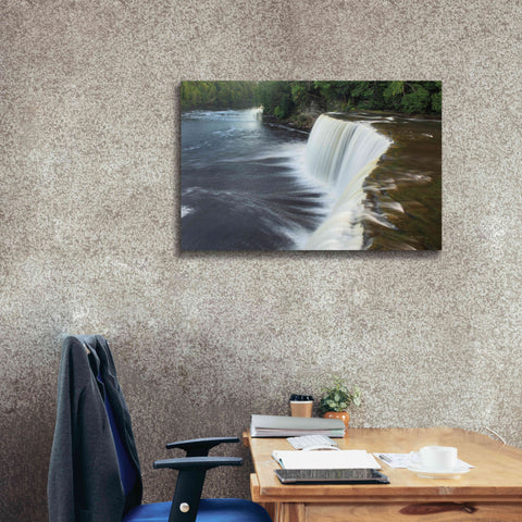 Image of 'Tahquamenon Falls Michigan I' by Alan Majchrowicz,Giclee Canvas Wall Art,40x26