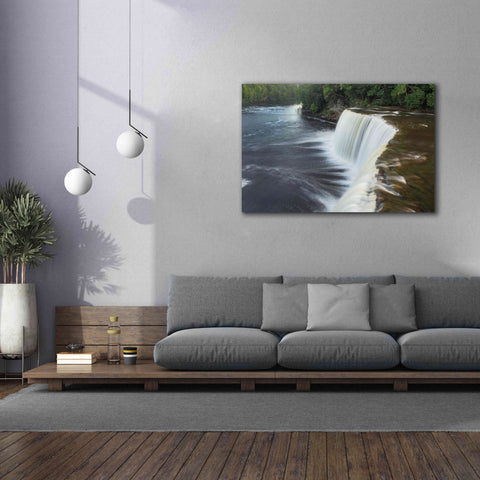 Image of 'Tahquamenon Falls Michigan I' by Alan Majchrowicz,Giclee Canvas Wall Art,60x40