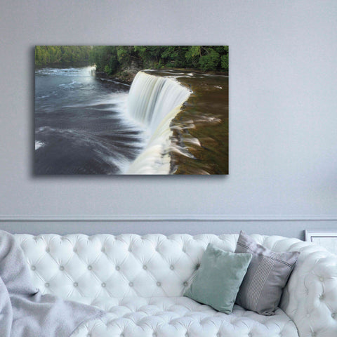 Image of 'Tahquamenon Falls Michigan I' by Alan Majchrowicz,Giclee Canvas Wall Art,60x40