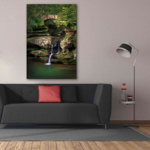 Image of 'Upper Falls Old Mans Cave' by Alan Majchrowicz,Giclee Canvas Wall Art,40x60