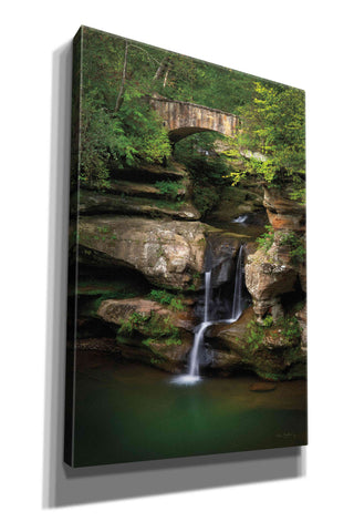 Image of 'Upper Falls Old Mans Cave' by Alan Majchrowicz,Giclee Canvas Wall Art