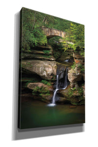 'Upper Falls Old Mans Cave' by Alan Majchrowicz,Giclee Canvas Wall Art