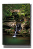 'Upper Falls Old Mans Cave' by Alan Majchrowicz,Giclee Canvas Wall Art