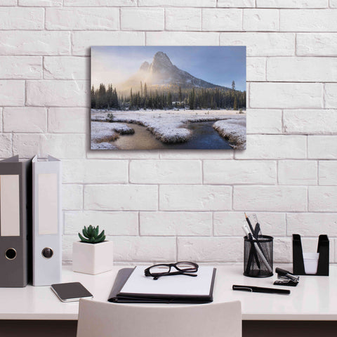 Image of 'Liberty Bell Mountain I' by Alan Majchrowicz,Giclee Canvas Wall Art,18x12