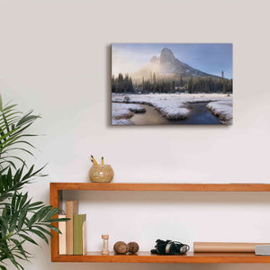 'Liberty Bell Mountain I' by Alan Majchrowicz,Giclee Canvas Wall Art,18x12