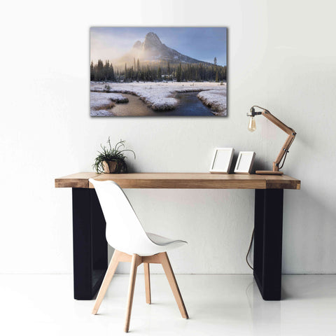 Image of 'Liberty Bell Mountain I' by Alan Majchrowicz,Giclee Canvas Wall Art,40x26