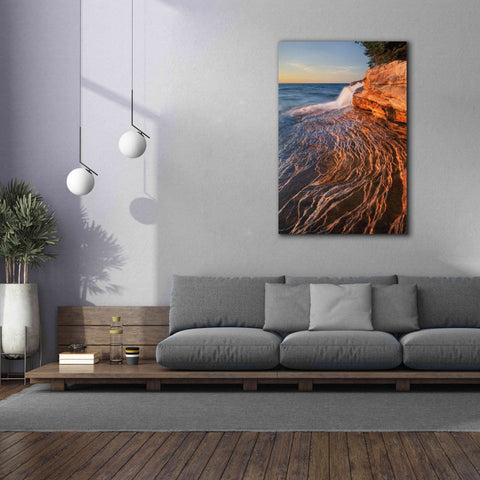 Image of 'Pictured Rocks Michigan I' by Alan Majchrowicz,Giclee Canvas Wall Art,40x60