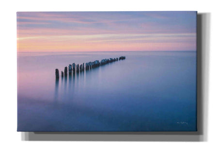 'Lake Superior Old Pier IV' by Alan Majchrowicz,Giclee Canvas Wall Art