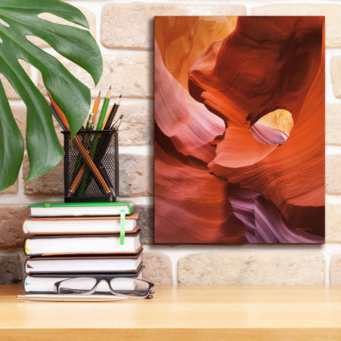 Image of 'Lower Antelope Canyon IV Crop' by Alan Majchrowicz,Giclee Canvas Wall Art,12x16