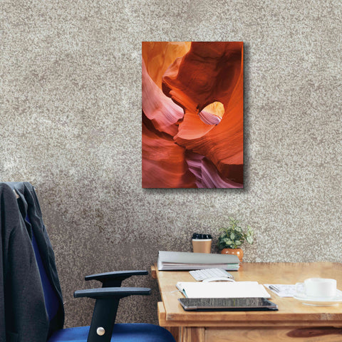 Image of 'Lower Antelope Canyon IV Crop' by Alan Majchrowicz,Giclee Canvas Wall Art,18x26
