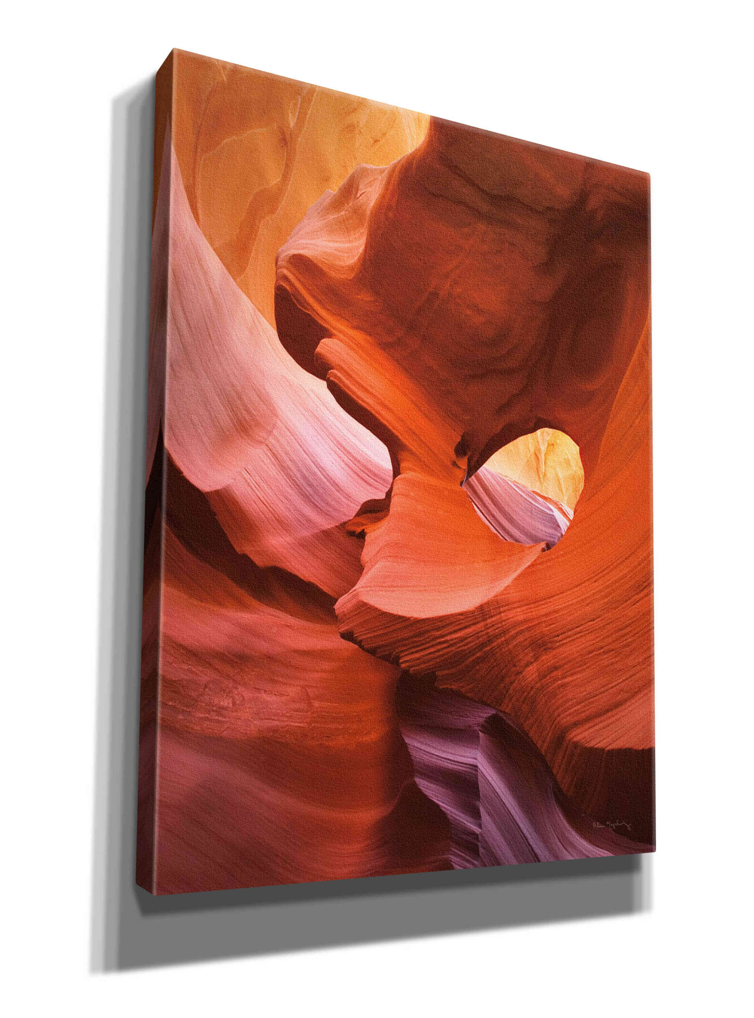 'Lower Antelope Canyon IV Crop' by Alan Majchrowicz,Giclee Canvas Wall Art