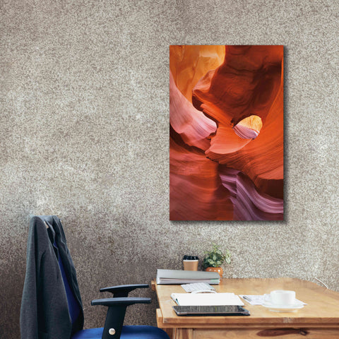 Image of 'Lower Antelope Canyon IV' by Alan Majchrowicz,Giclee Canvas Wall Art,26x40
