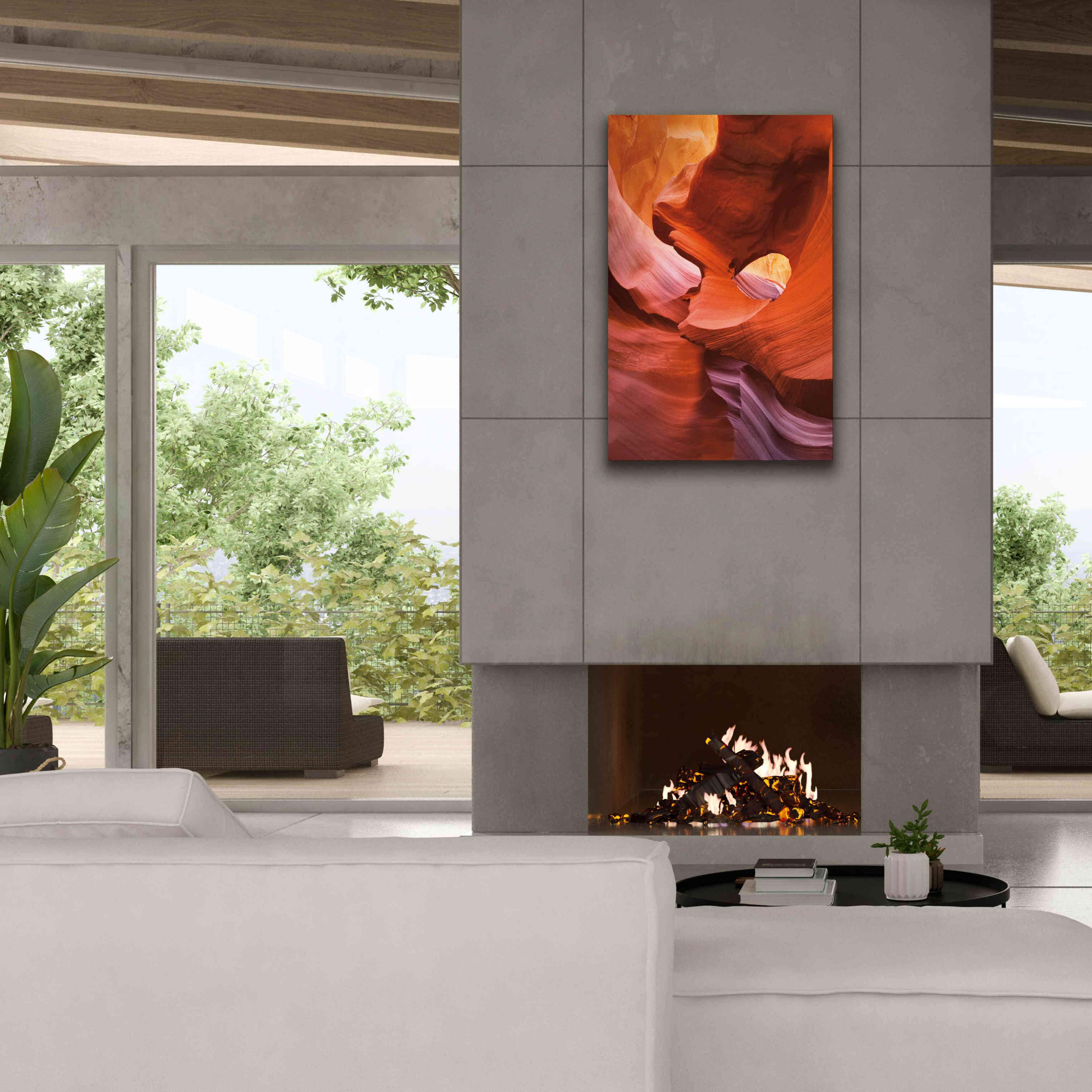 'Lower Antelope Canyon IV' by Alan Majchrowicz,Giclee Canvas Wall Art,26x40