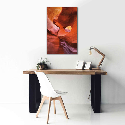 Image of 'Lower Antelope Canyon IV' by Alan Majchrowicz,Giclee Canvas Wall Art,26x40