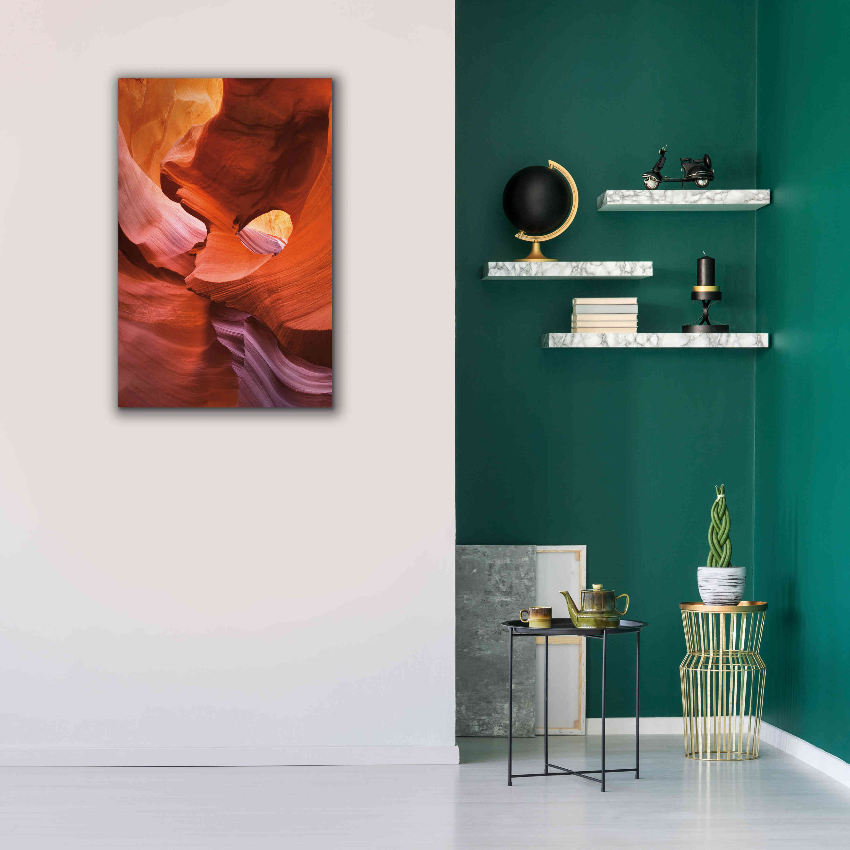 'Lower Antelope Canyon IV' by Alan Majchrowicz,Giclee Canvas Wall Art,26x40