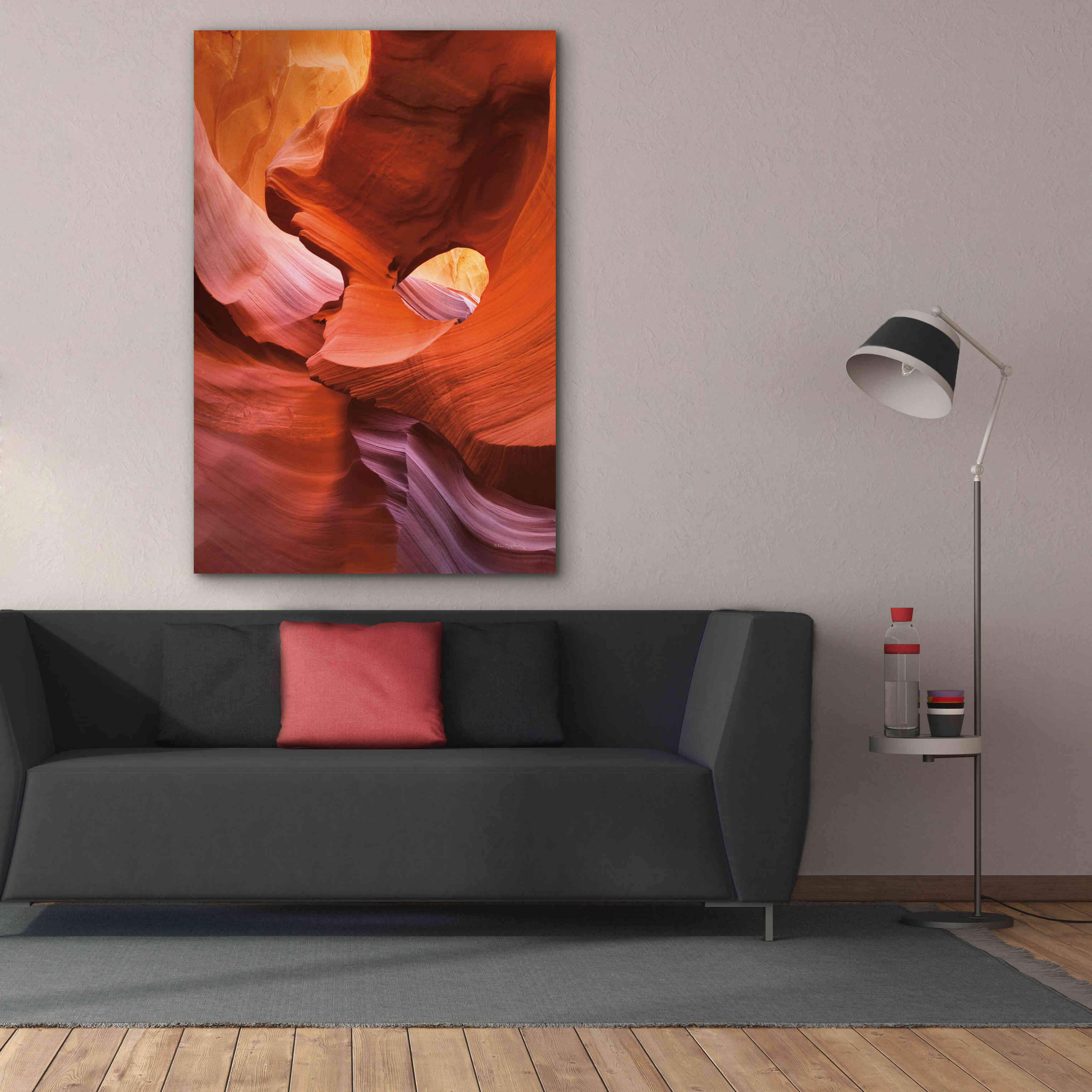'Lower Antelope Canyon IV' by Alan Majchrowicz,Giclee Canvas Wall Art,40x60