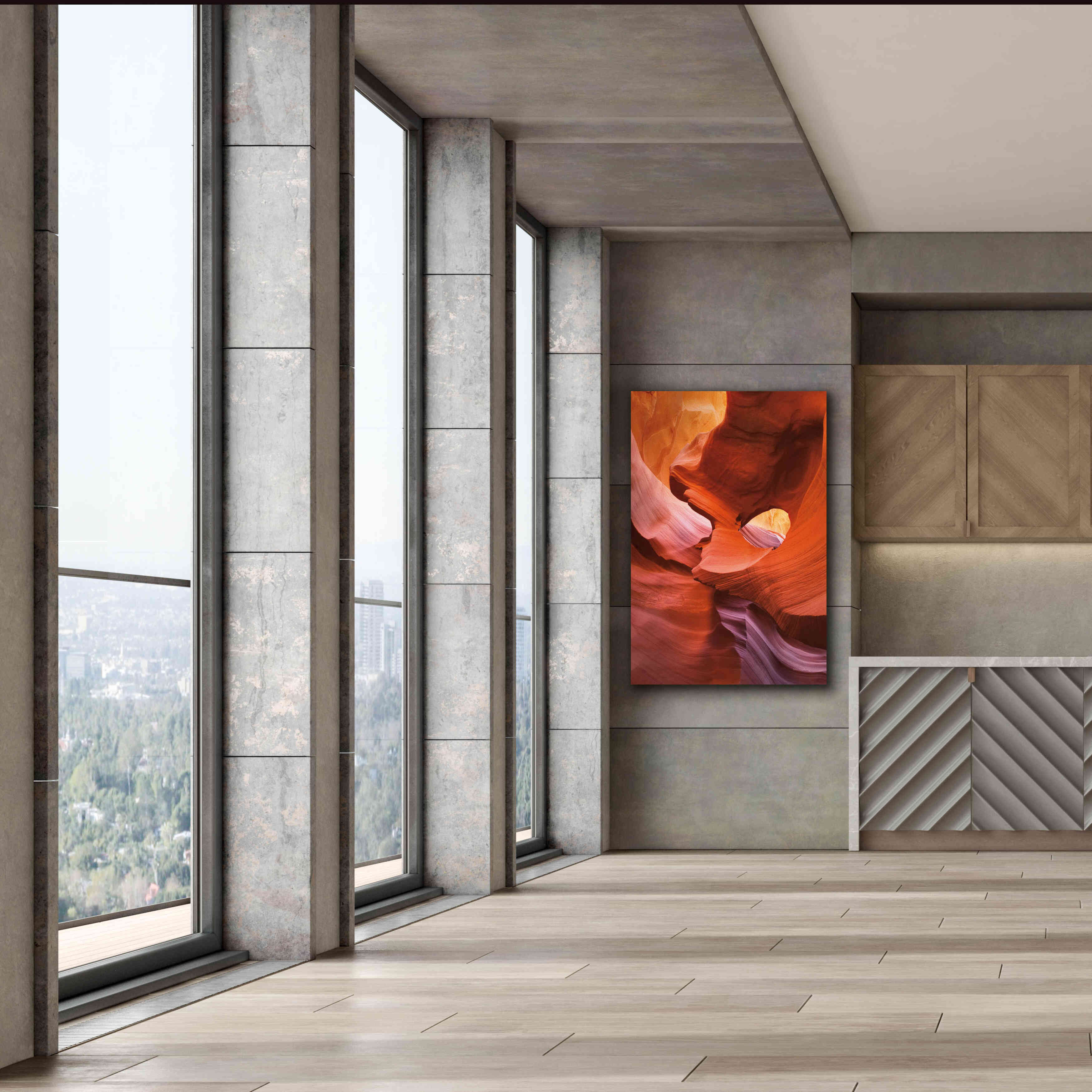 'Lower Antelope Canyon IV' by Alan Majchrowicz,Giclee Canvas Wall Art,40x60