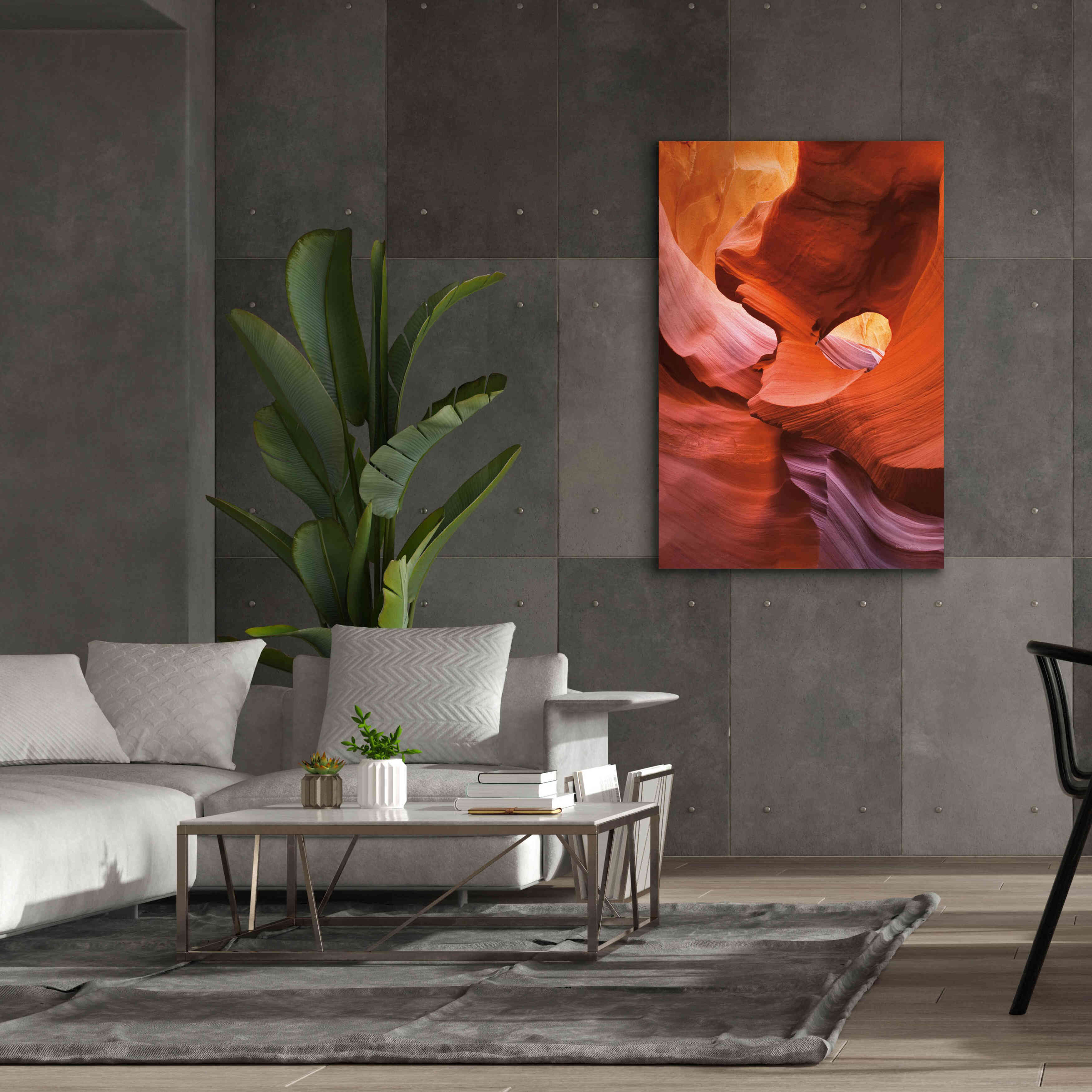 'Lower Antelope Canyon IV' by Alan Majchrowicz,Giclee Canvas Wall Art,40x60