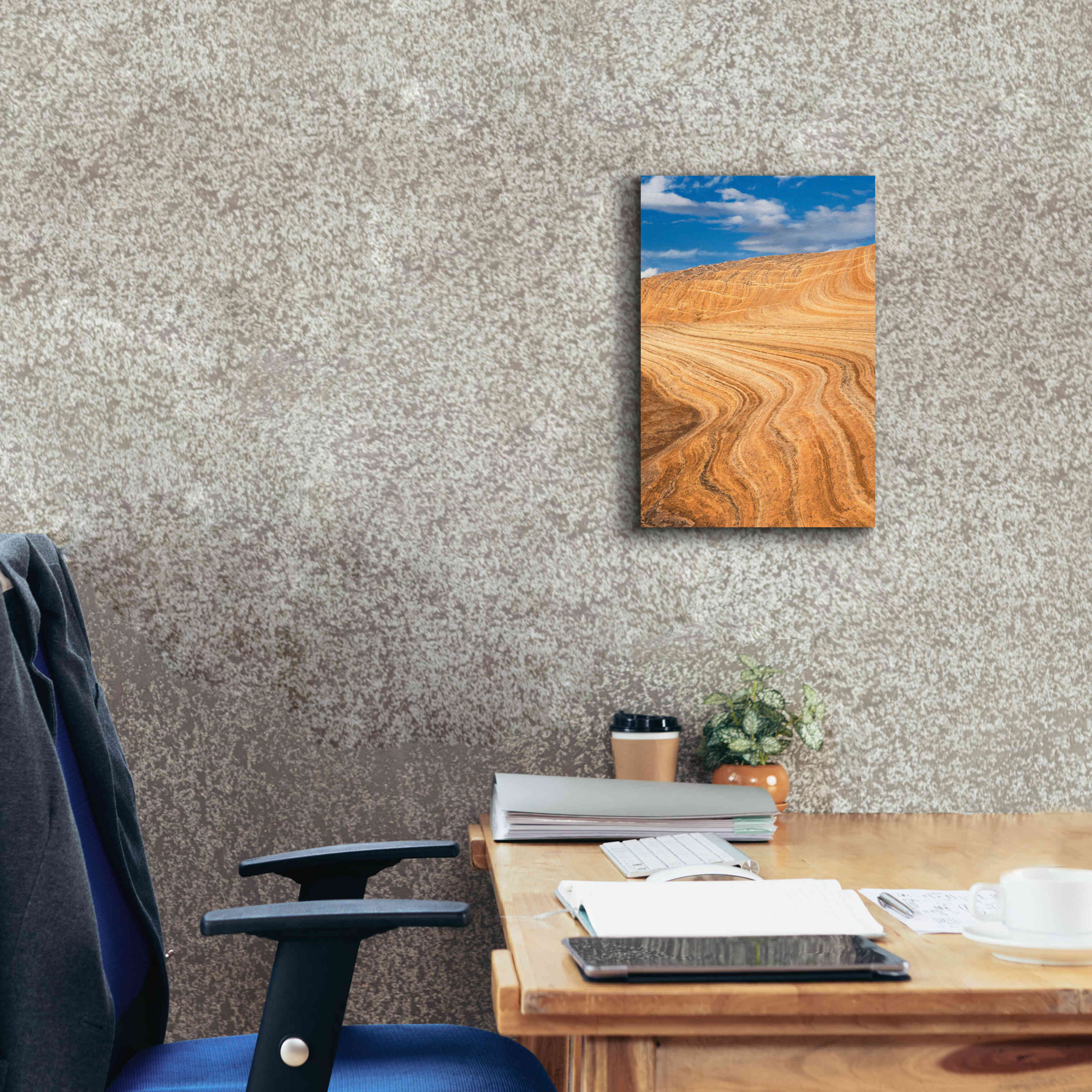 'Coyote Buttes V' by Alan Majchrowicz,Giclee Canvas Wall Art,12x18