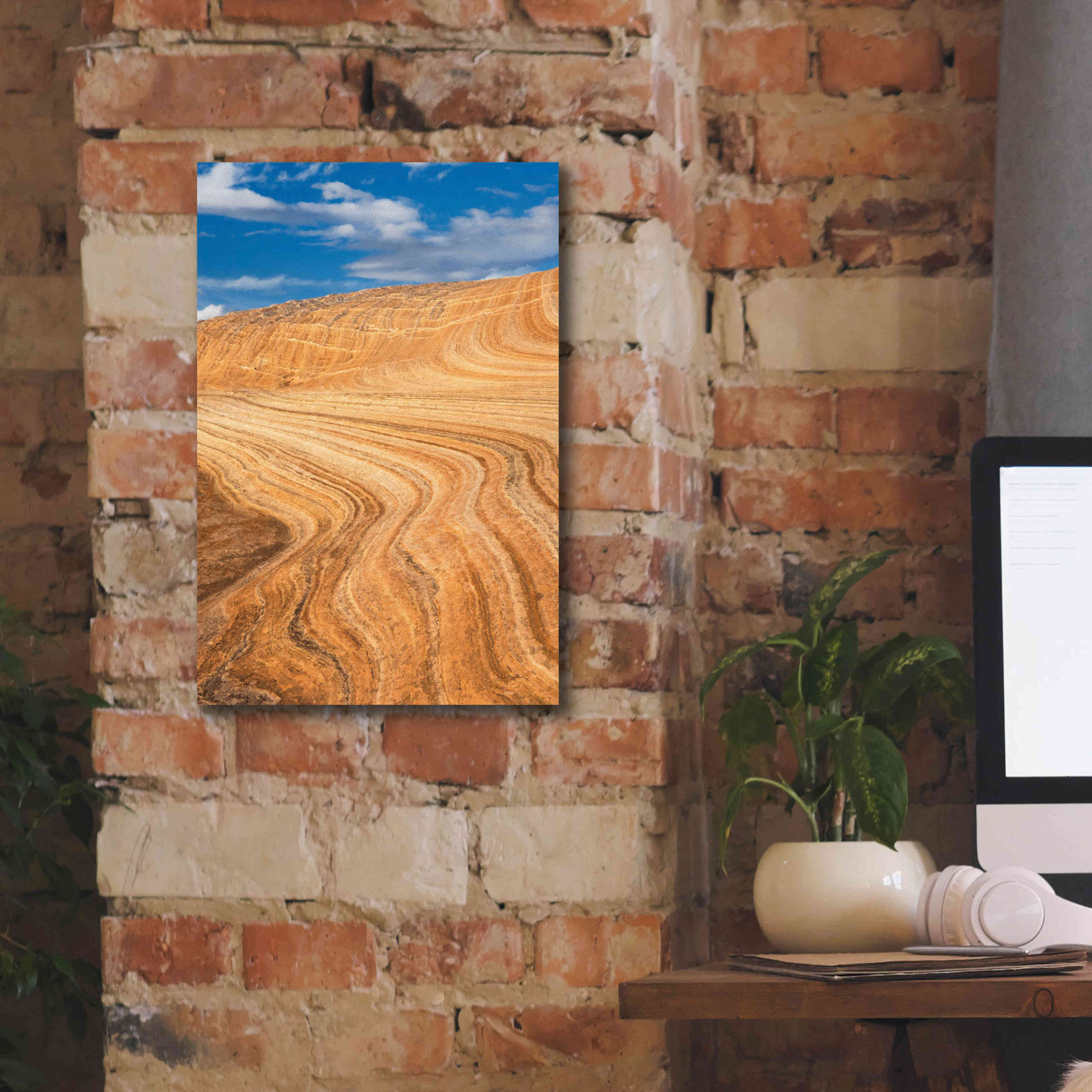 'Coyote Buttes V' by Alan Majchrowicz,Giclee Canvas Wall Art,12x18