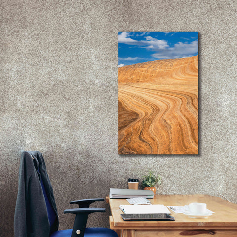 Image of 'Coyote Buttes V' by Alan Majchrowicz,Giclee Canvas Wall Art,26x40