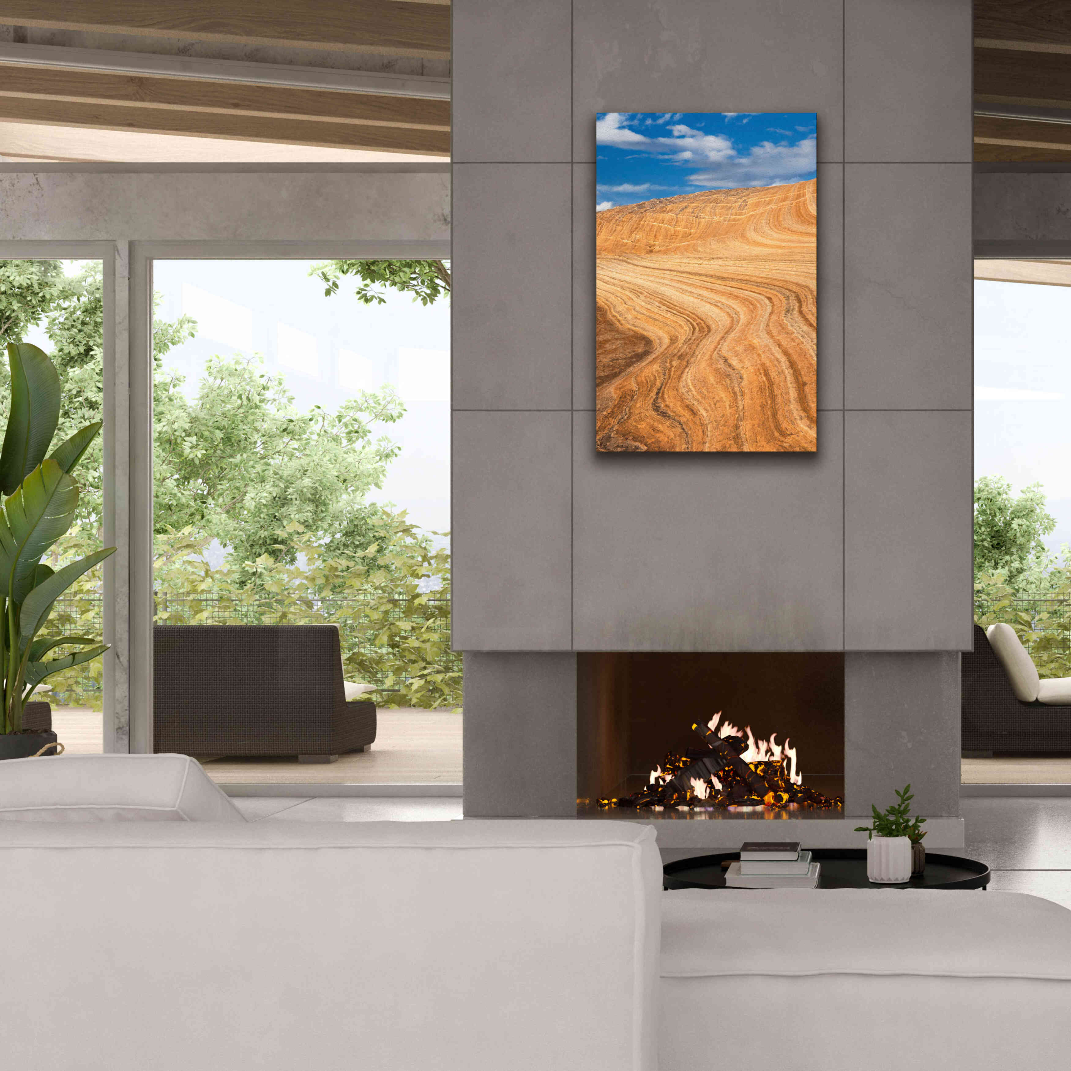 'Coyote Buttes V' by Alan Majchrowicz,Giclee Canvas Wall Art,26x40