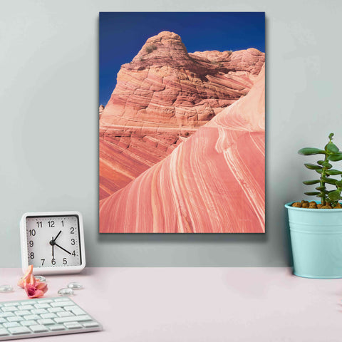 Image of 'Coyote Buttes I Blush' by Alan Majchrowicz,Giclee Canvas Wall Art,12x16
