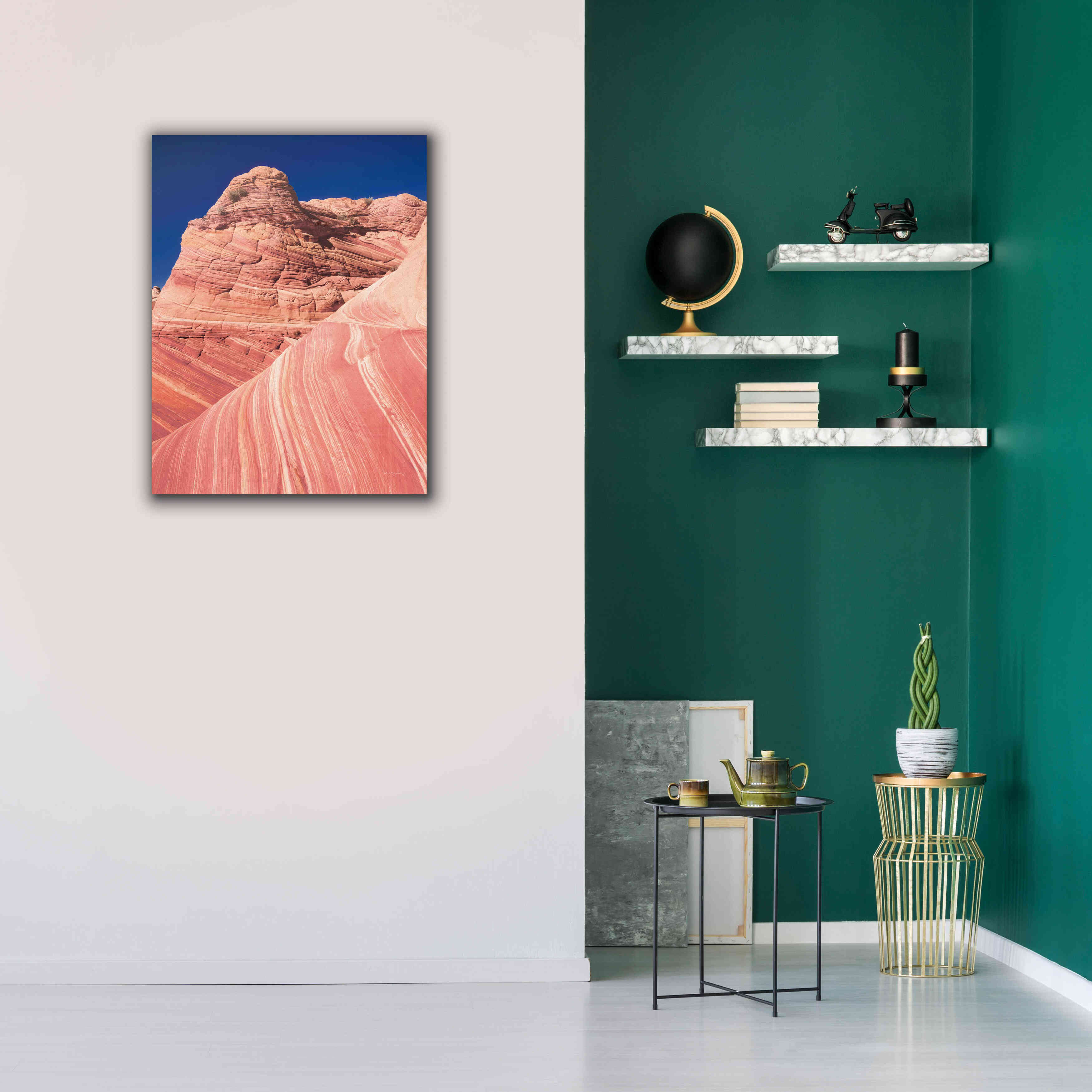 'Coyote Buttes I Blush' by Alan Majchrowicz,Giclee Canvas Wall Art,26x34