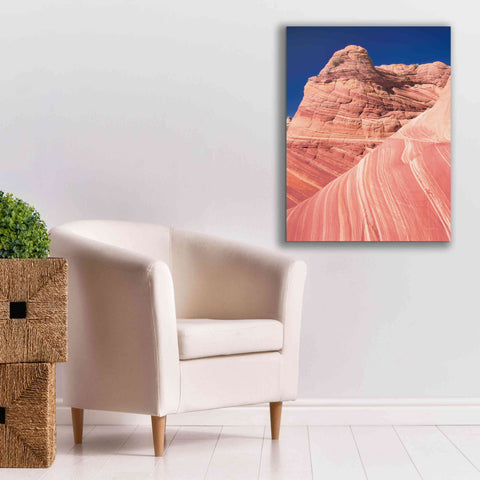 Image of 'Coyote Buttes I Blush' by Alan Majchrowicz,Giclee Canvas Wall Art,26x34