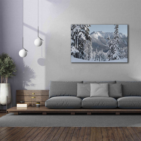 Image of 'Nooksack Ridge in Winter' by Alan Majchrowicz,Giclee Canvas Wall Art,60x40