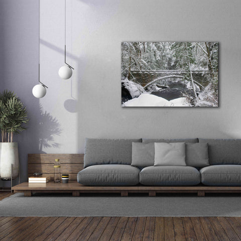 Image of 'Whatcom Creek Bridge' by Alan Majchrowicz,Giclee Canvas Wall Art,60x40