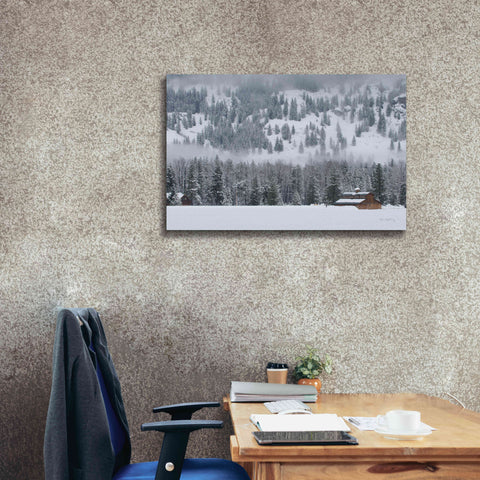 Image of 'Methow Valley Barn' by Alan Majchrowicz,Giclee Canvas Wall Art,40x26