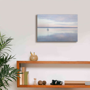 'Sailboat in Bellingham Bay I' by Alan Majchrowicz,Giclee Canvas Wall Art,18x12