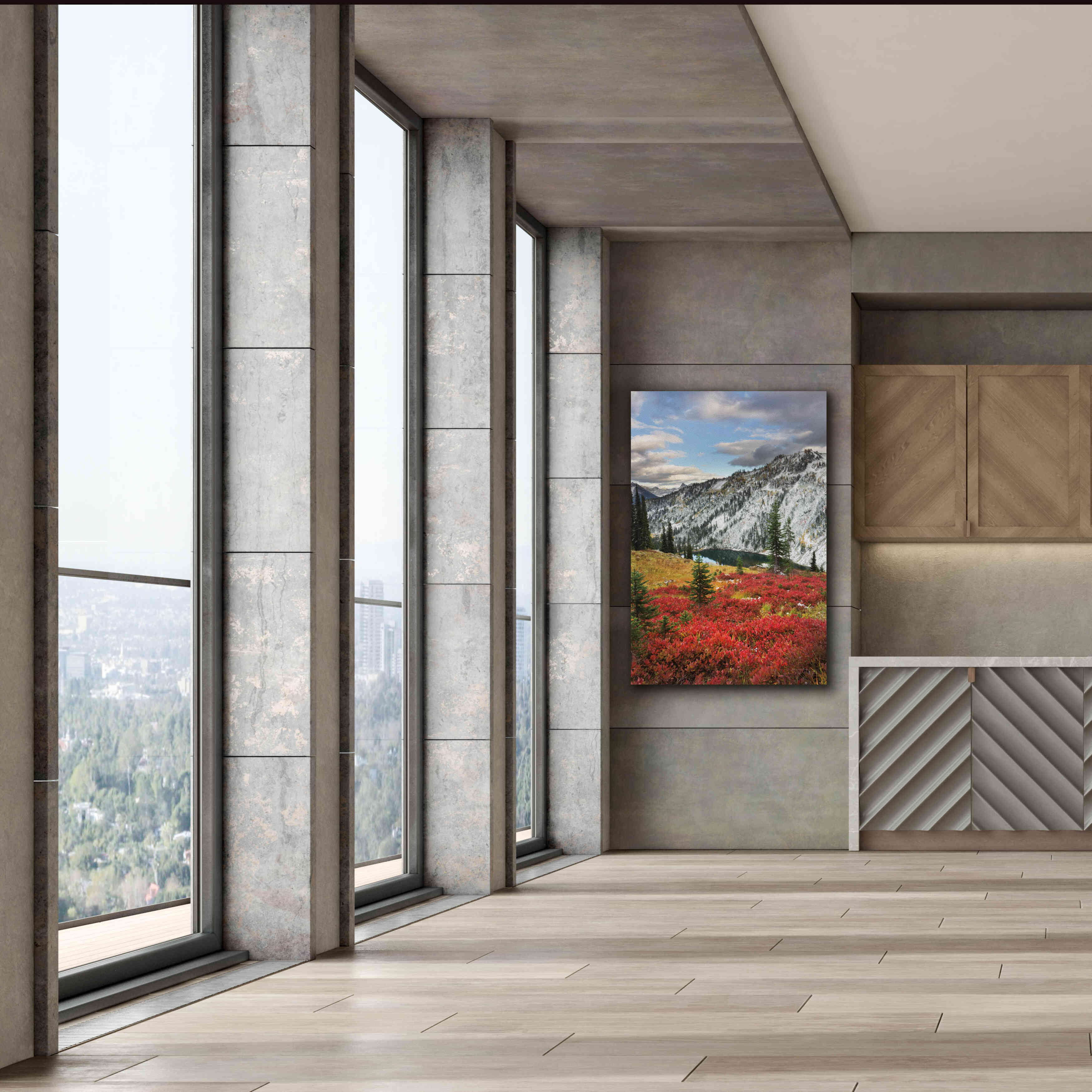 'Lake Ann North Cascades' by Alan Majchrowicz,Giclee Canvas Wall Art,40x60