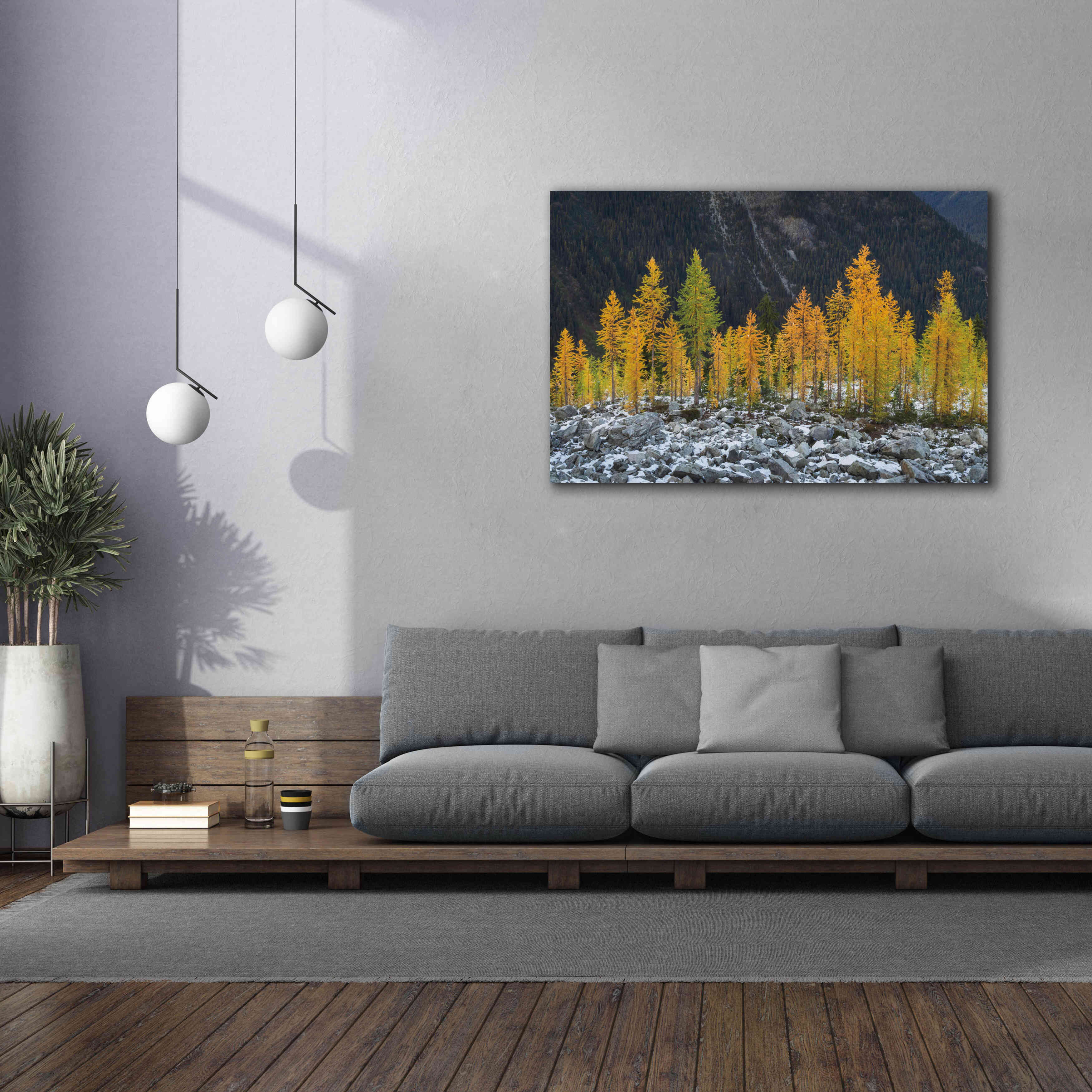 'Alpine Larches North Cascades' by Alan Majchrowicz,Giclee Canvas Wall Art,60x40