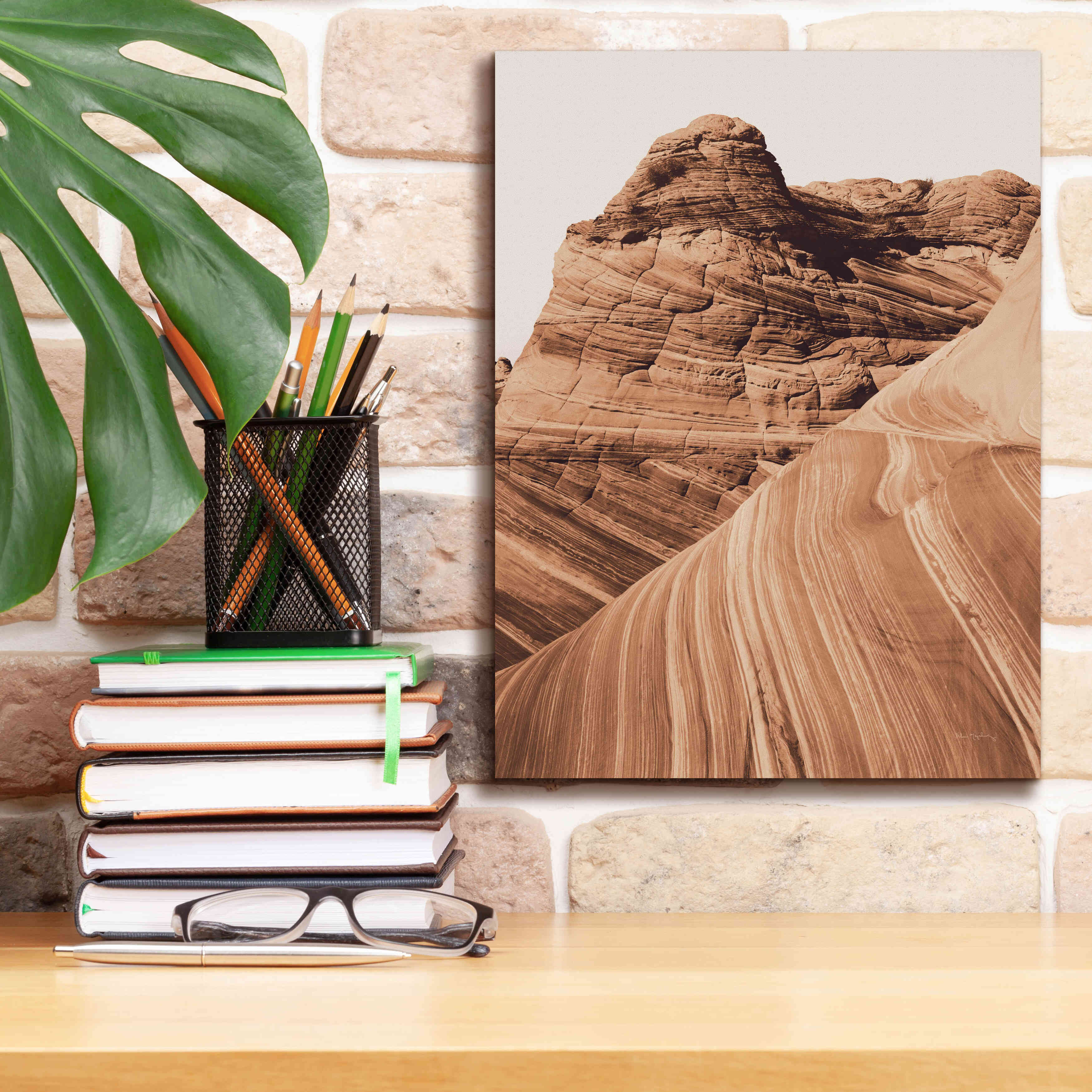 'Coyote Buttes I Autumn' by Alan Majchrowicz,Giclee Canvas Wall Art,12x16