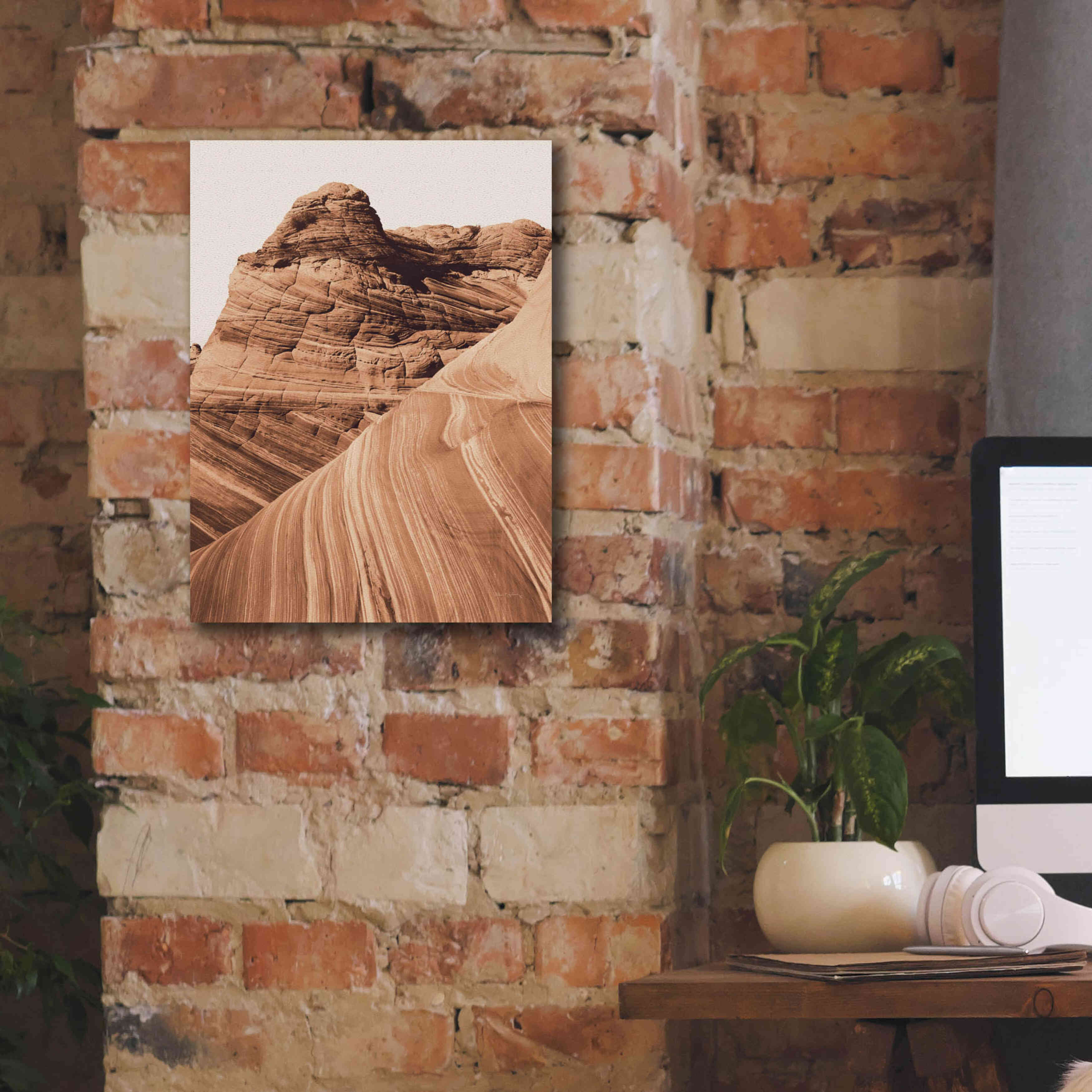 'Coyote Buttes I Autumn' by Alan Majchrowicz,Giclee Canvas Wall Art,12x16