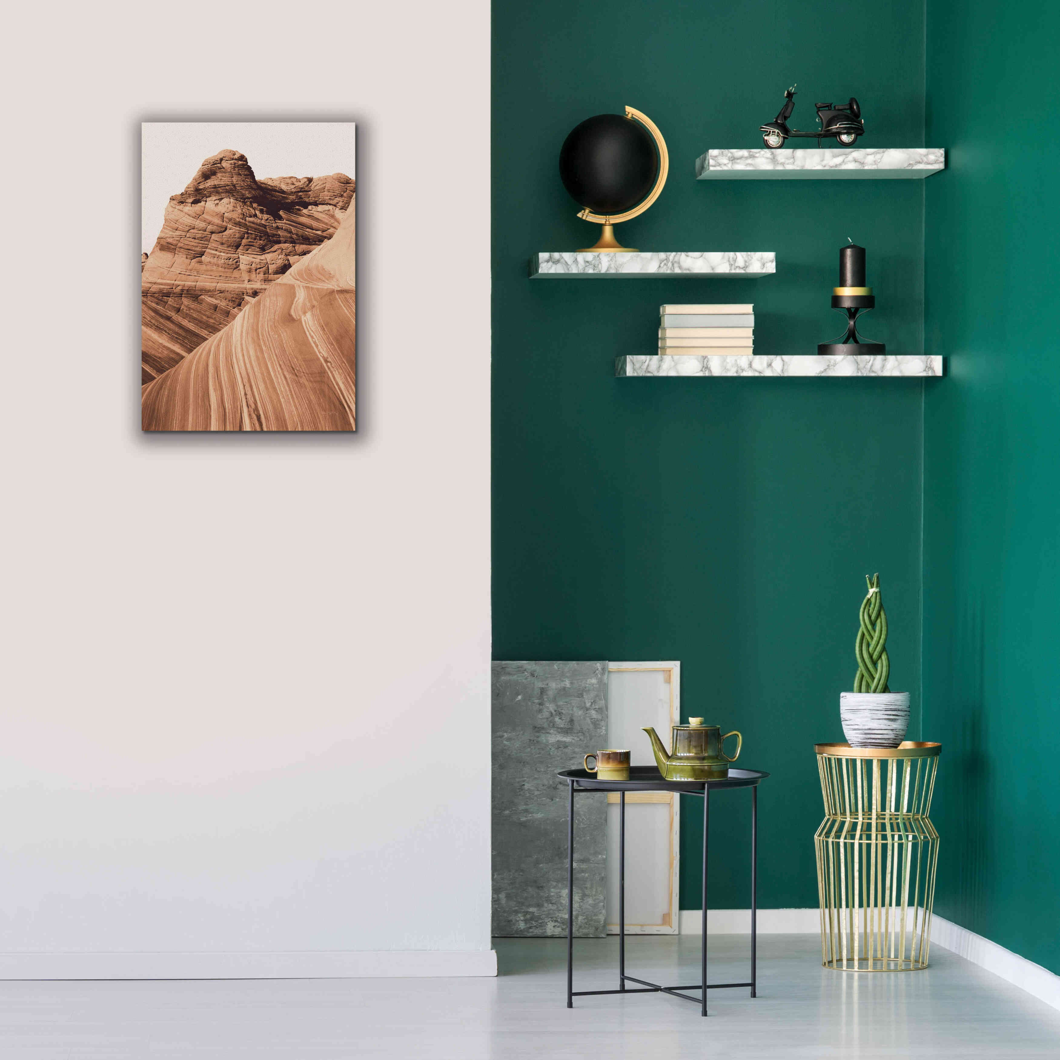 'Coyote Buttes I Autumn' by Alan Majchrowicz,Giclee Canvas Wall Art,18x26