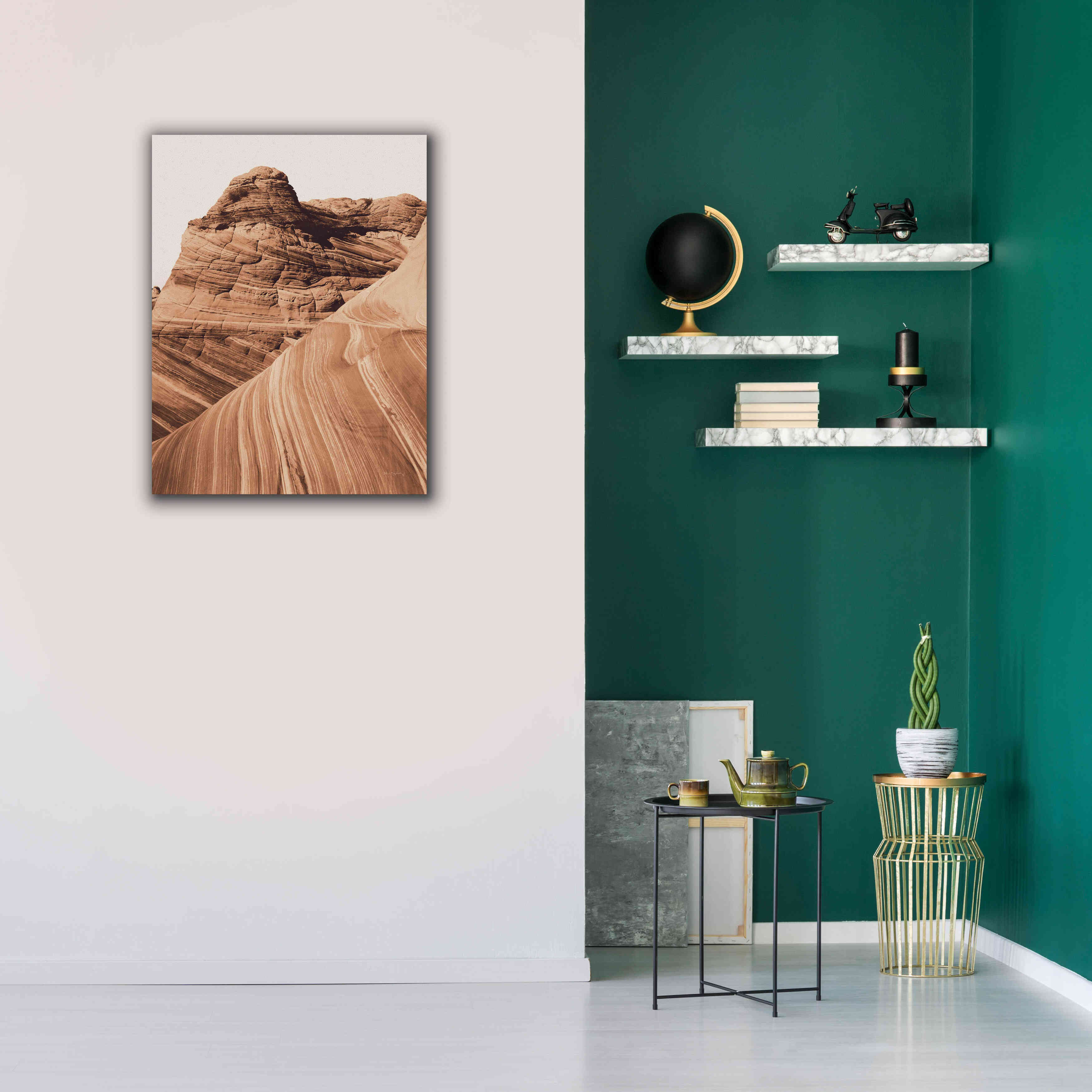 'Coyote Buttes I Autumn' by Alan Majchrowicz,Giclee Canvas Wall Art,26x34