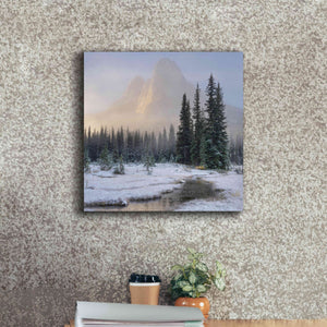 'Bell Mountain North Cascades II' by Alan Majchrowicz,Giclee Canvas Wall Art,18x18