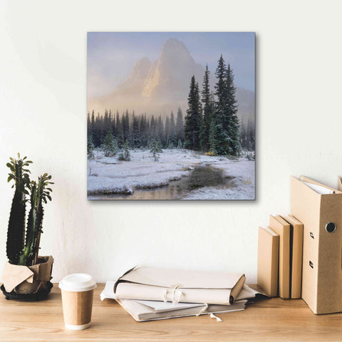 Image of 'Bell Mountain North Cascades II' by Alan Majchrowicz,Giclee Canvas Wall Art,18x18