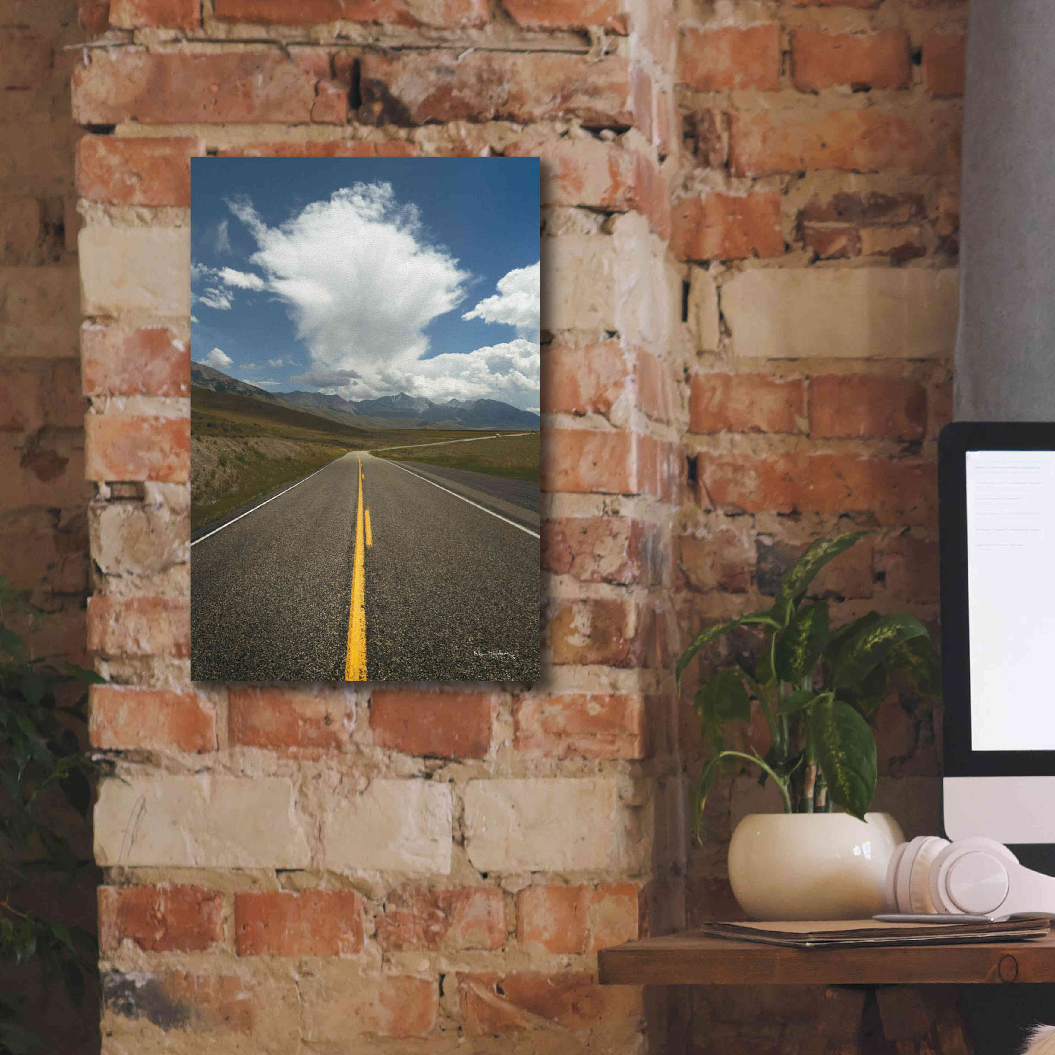 'Highway 93 in Idaho' by Alan Majchrowicz,Giclee Canvas Wall Art,12x18